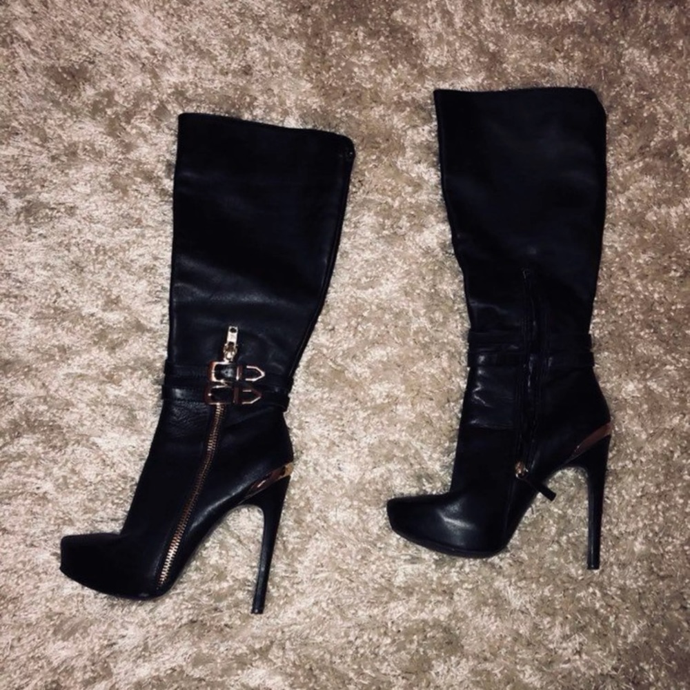 Knee high boots